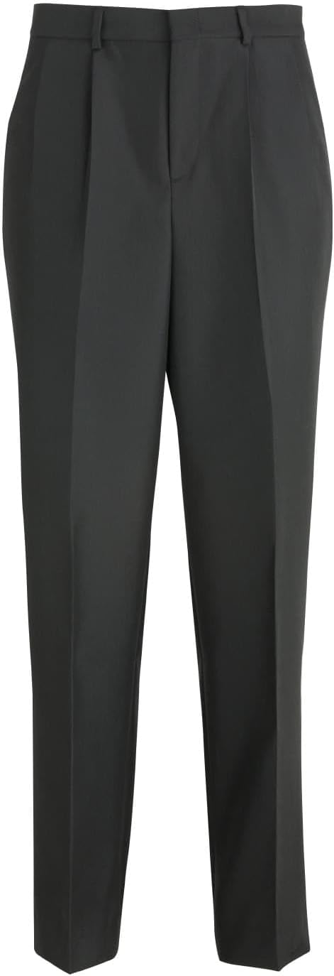 Mens Pleated Front Poly Wool Big and Tall Pant