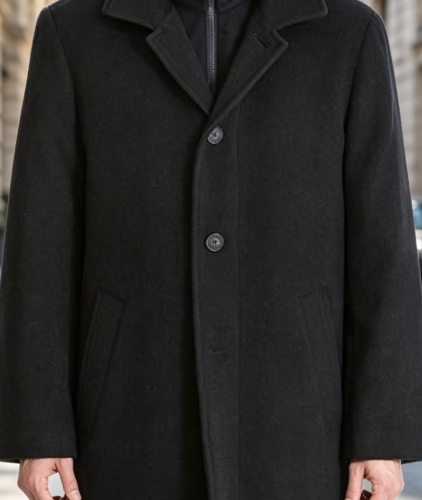 Men's  Top Coat Big and Tall
